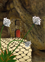 Allison Doherty:  Entrance to the Cave, Matera